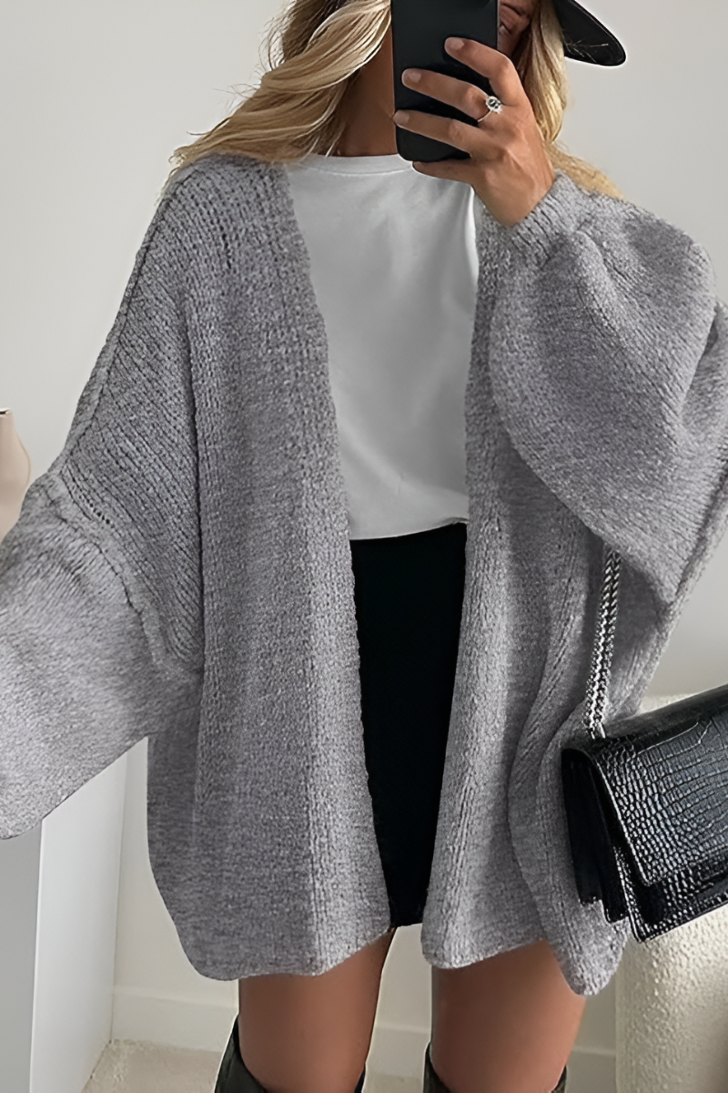 Luna™ | Oversized Strikket Cardigan
