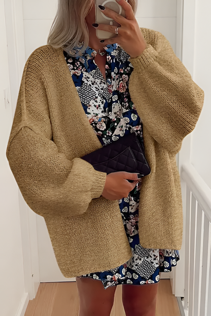 Luna™ | Oversized Strikket Cardigan