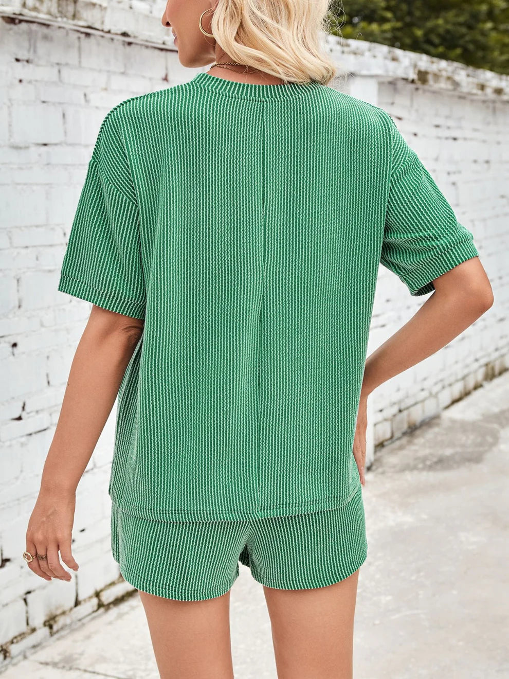 Jinte™ | Behageligt ribstof loungewear-sæt