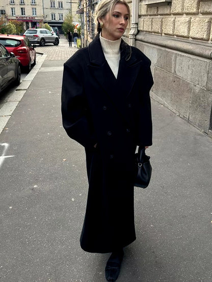 Juna | Lang Oversized Frakke