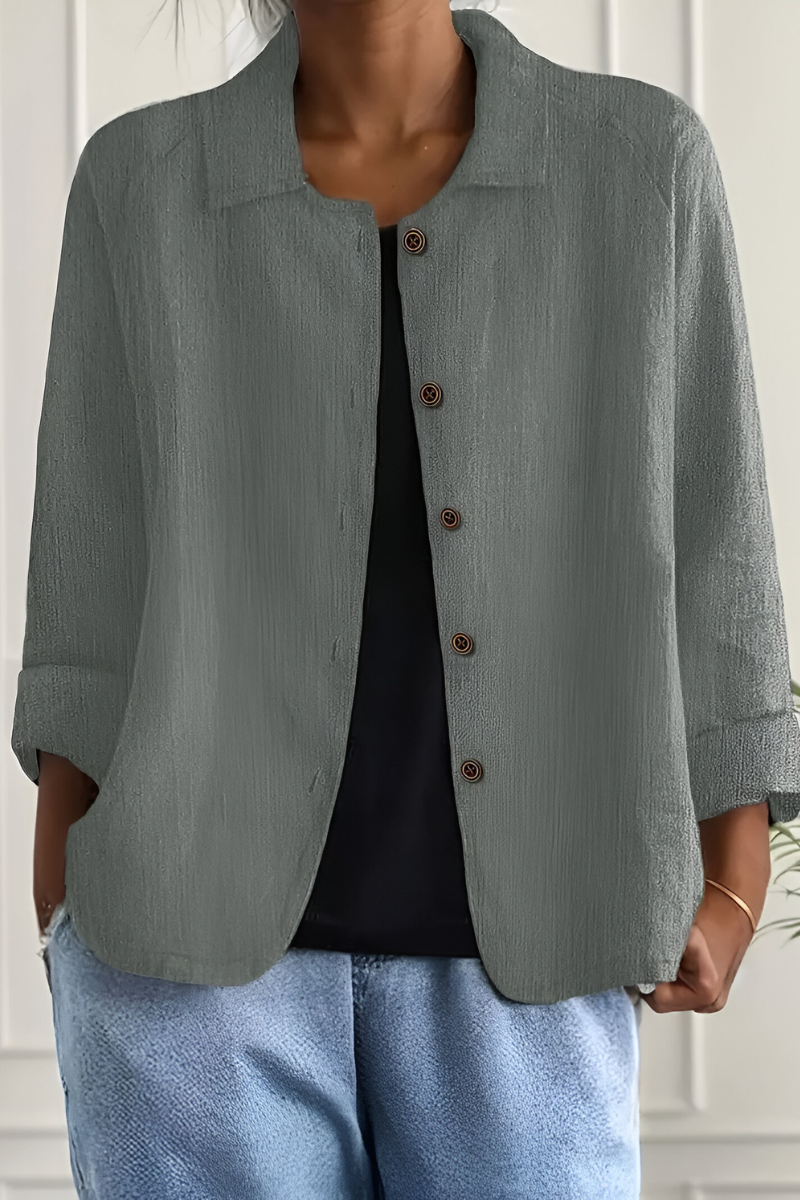 Mira™ | Casual blusejakke med knapper