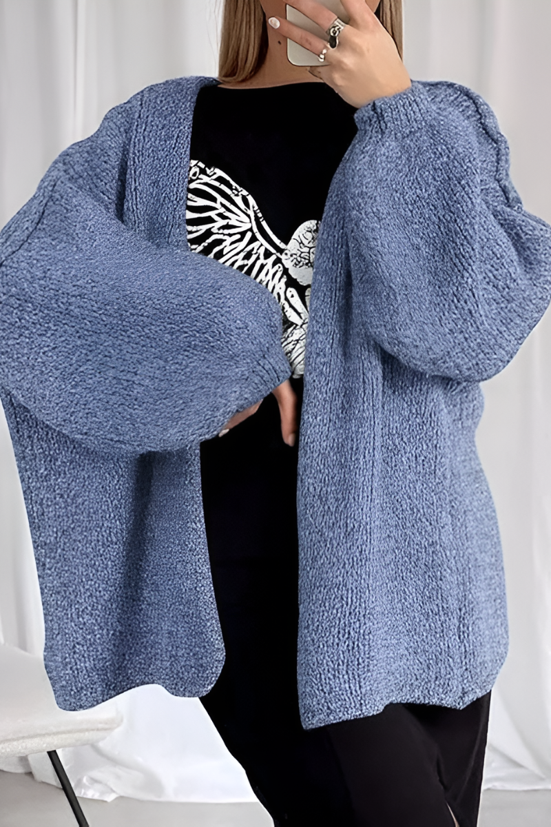 Luna™ | Oversized Strikket Cardigan
