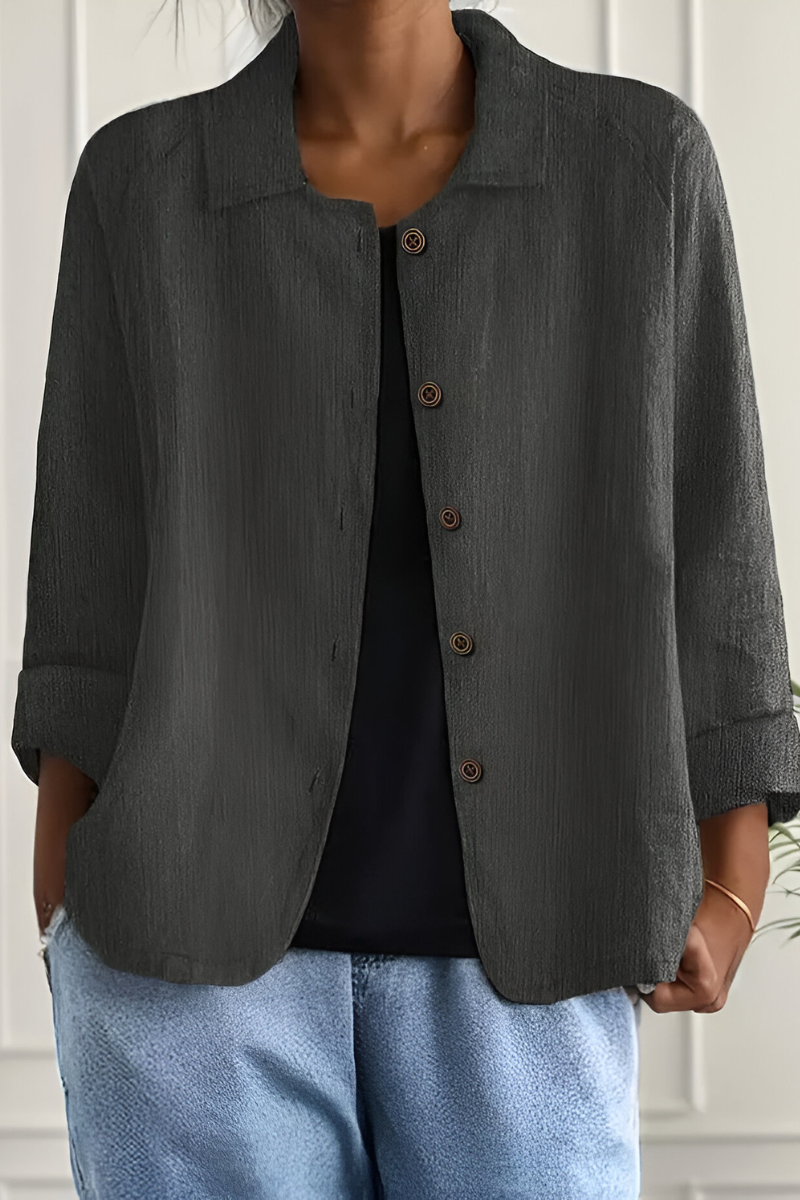 Mira™ | Casual blusejakke med knapper