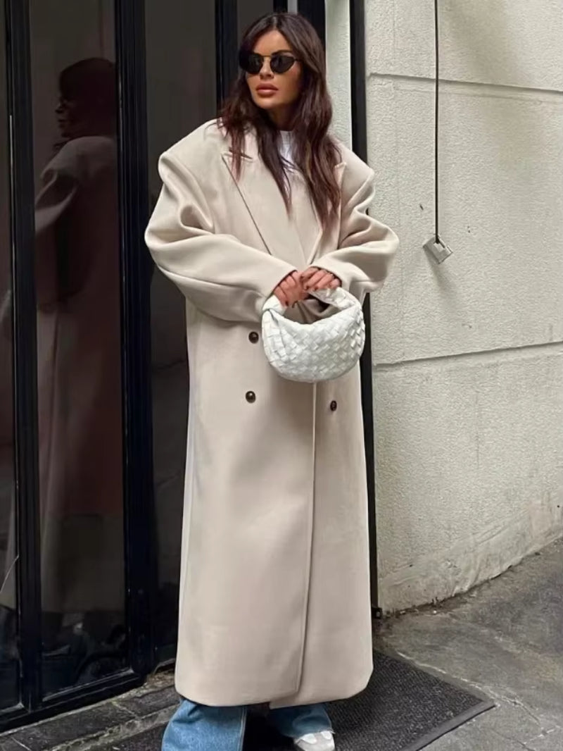 Juna | Lang Oversized Frakke