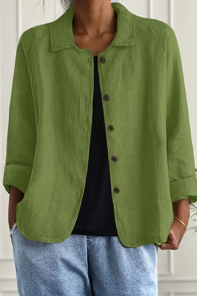 Mira™ | Casual blusejakke med knapper