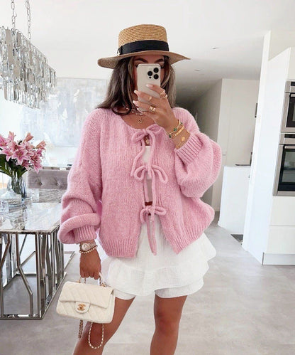 Lily | Sløjfer Cardigan