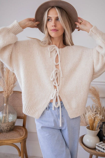 Lily | Sløjfer Cardigan