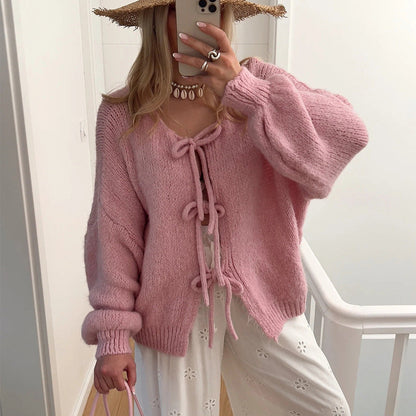 Lily | Sløjfer Cardigan