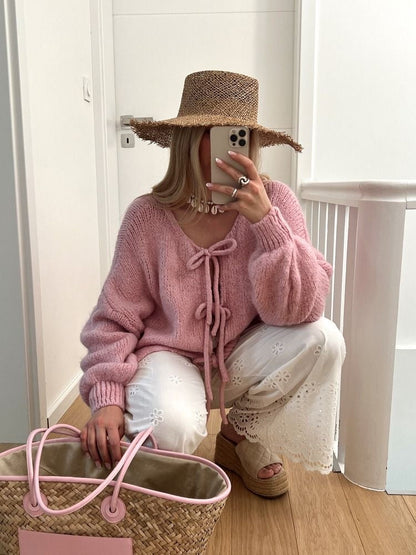 Lily | Sløjfer Cardigan