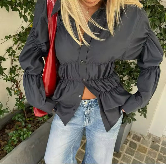 Liv | Rynket Bluse