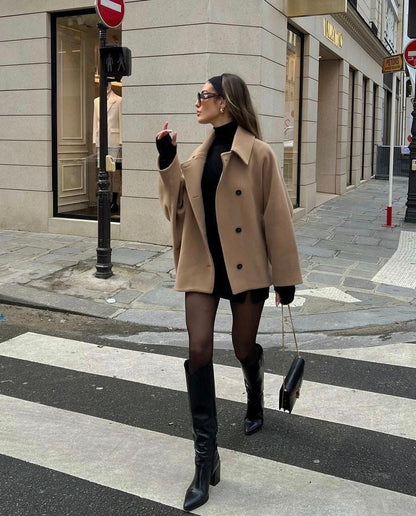 Lovie | Oversized uldfrakke