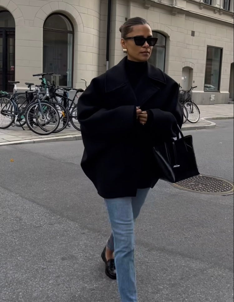 Lovie | Oversized uldfrakke