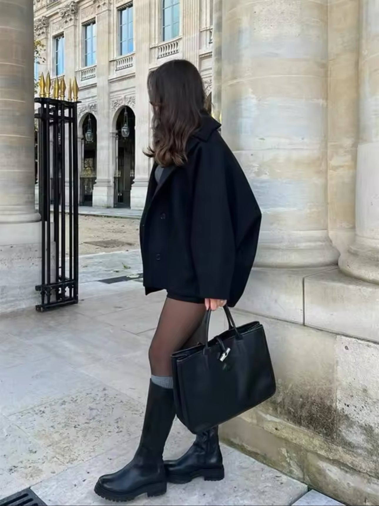 Lovie | Oversized uldfrakke