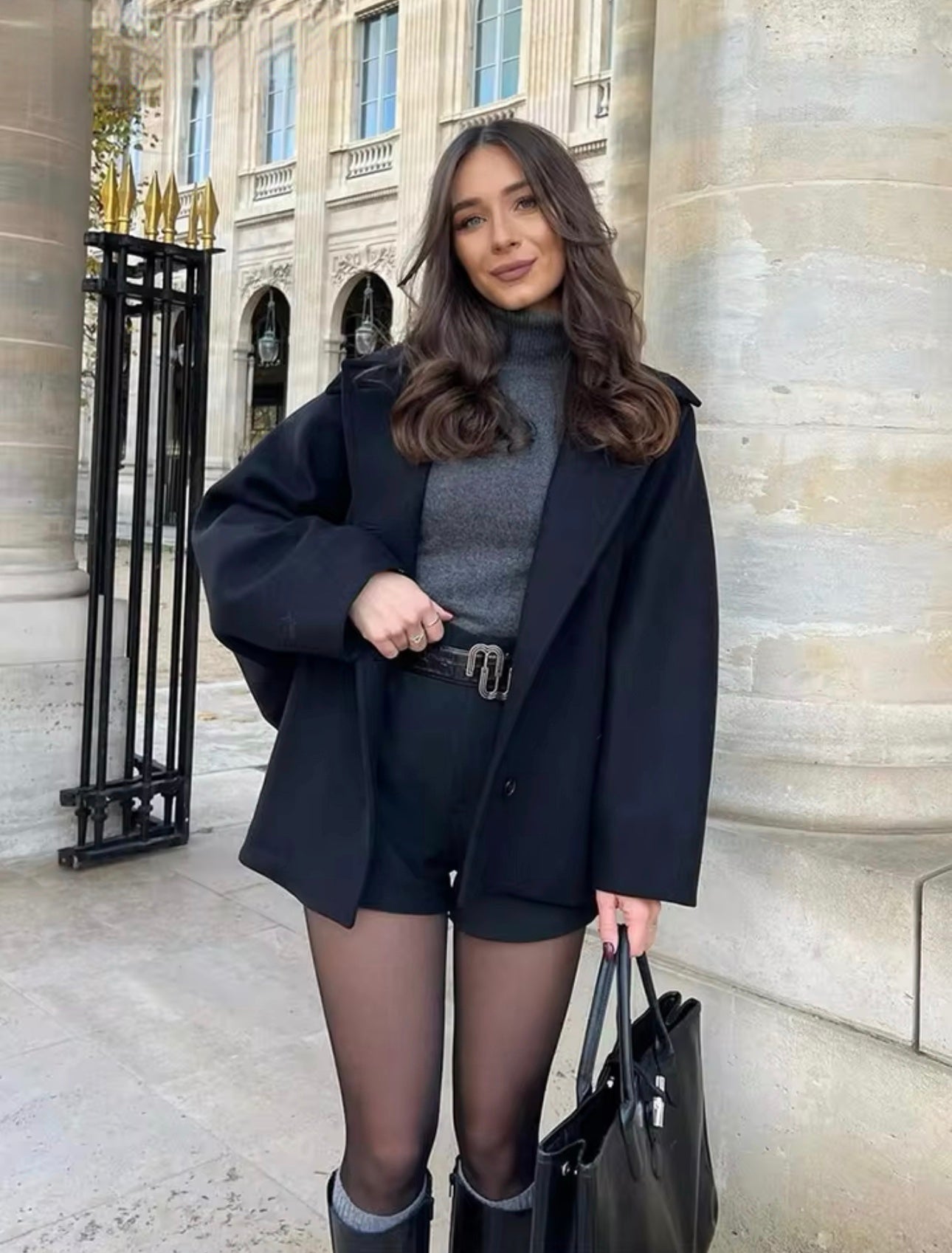 Lovie | Oversized uldfrakke
