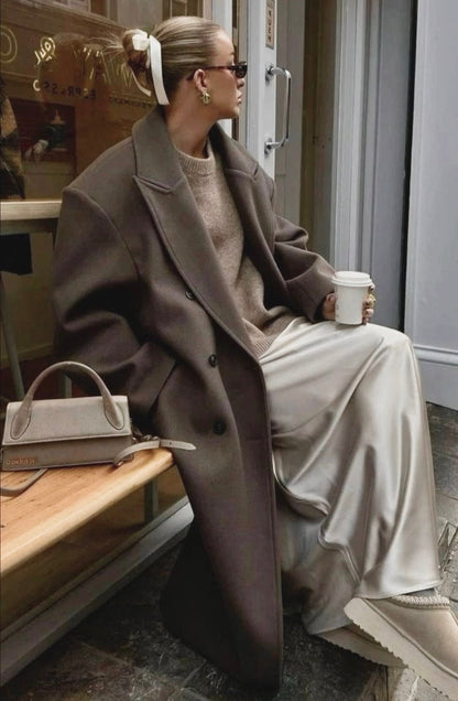 Juna | Lang Oversized Frakke