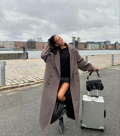 Juna | Lang Oversized Frakke