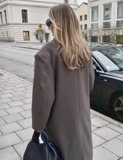 Juna | Lang Oversized Frakke