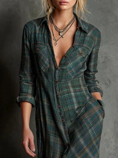 Talia™ | Modern boho-rutig klänning