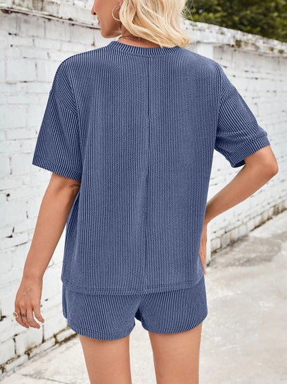 Jinte™ | Behageligt ribstof loungewear-sæt