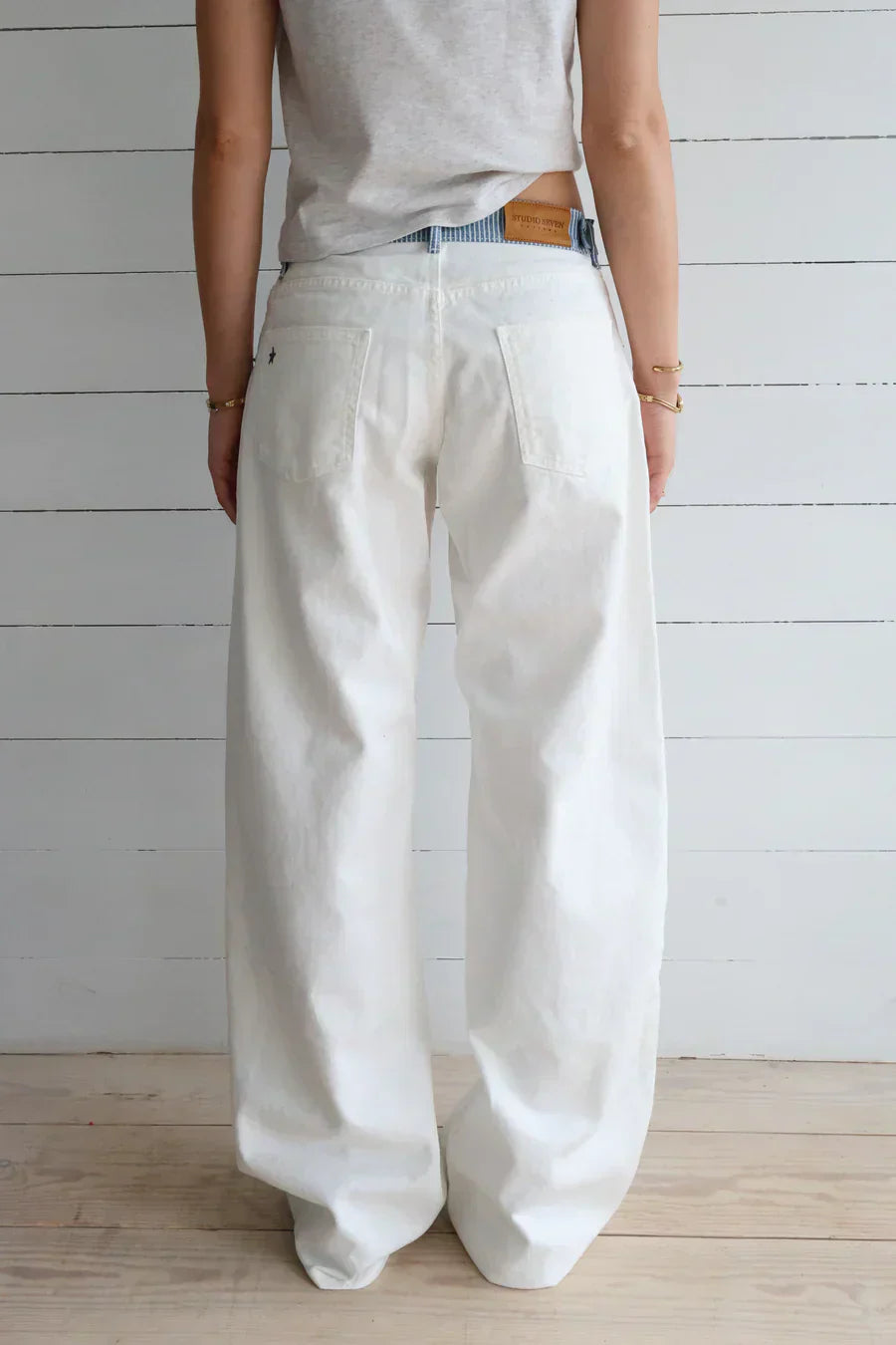 Jodie™ | Vide Jeans med Taljebånd